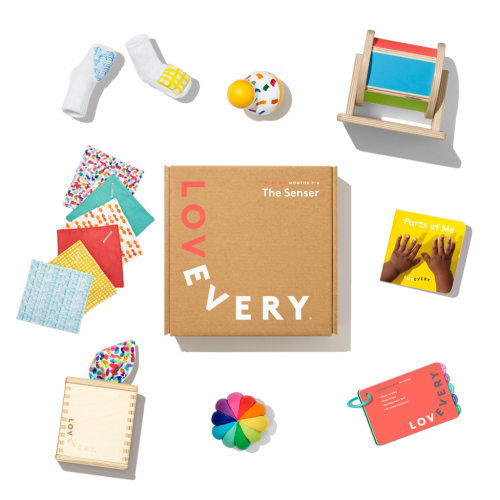 Lovevery The Senser Play Kit | 5 - 6 Month Old Baby Toys