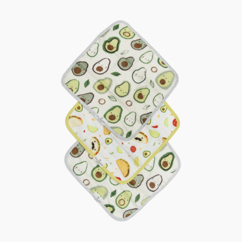 Loulou Lollipop Washcloth Set - Avocado