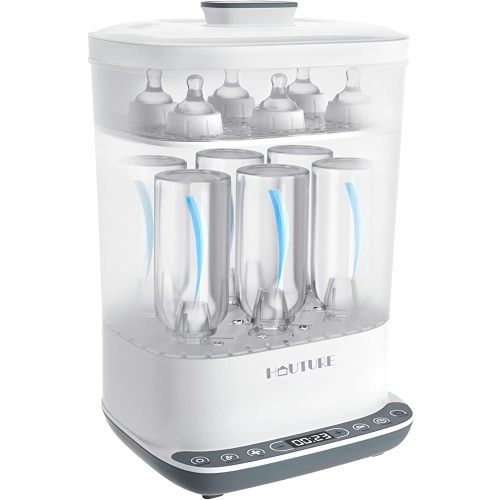 Baby Bottle Sterilizer, Electric Steam Bottle Sterilizer and Dryer, 6-in-1 Bottle Sanitizer for Baby Items, All Baby Bottles & Breast Pump Accessories