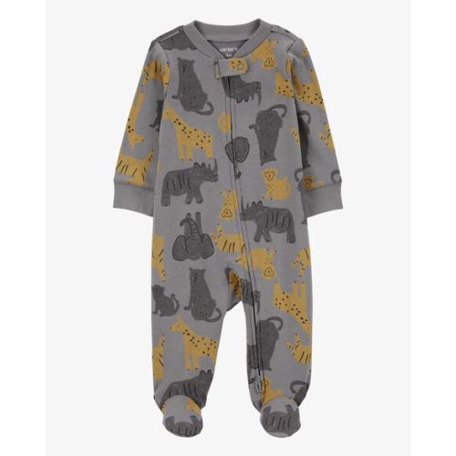 Baby Safari Animal 2-Way Zip Sleep & Play Pajamas - Carter's | Carter's