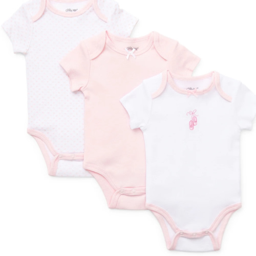Prima Ballerina 3-Pack Bodysuits