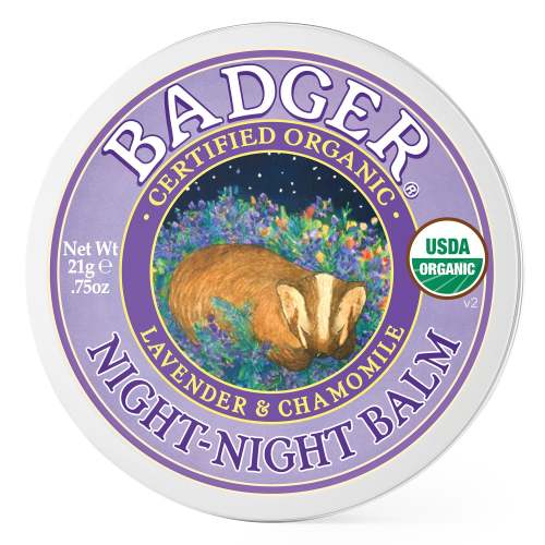 Badger - Night Night Balm, Chamomile & Lavender, Natural Sleep Balm for Kids, Relaxing Scented Balm for Children, Kids Organic Sleep Balm