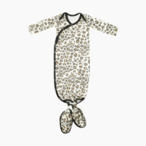 Copper Pearl Printed Knotted Gown - Zara, 0-4 M