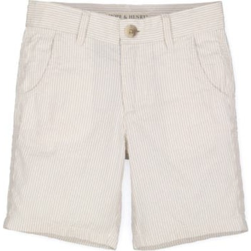 Baby Boys' Organic Seersucker Short, Infant, 6-12M