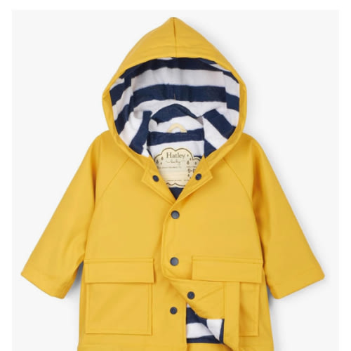 Hatley Baby Boys' Classic Printed Raincoat