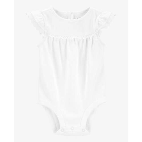 Baby Cotton Pointelle Bodysuit - OshKosh | Carter's