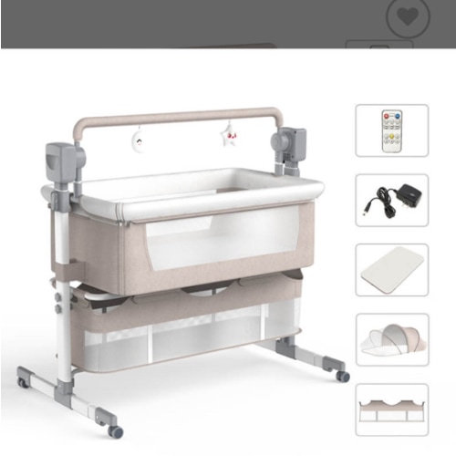 Electric Rocking Bassinet Swing Baby Cradle Swing Bed