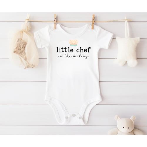 Little Chef Onesie®, Personalized Chef in the Making Onesie®, Cooking Onesie®, Mommy's Little Chef, Baking Baby Gift