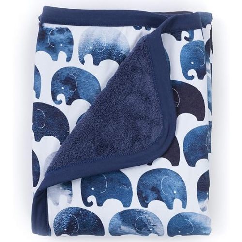 Oilo Newborn Baby Blanket |Gender-Neutral Lightweight Double-Layer Travel Plush wrap | Breathable Thick Fluffy Throw Blanket |Cute Cuddle Cotton Fabric Comforter |Soft Receiving Toddler/Infant Quilts