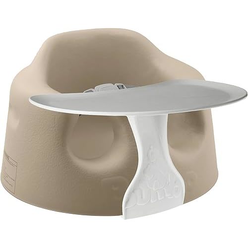 Bumbo Baby Soft Foam Floor Seat with Tray, Taupe