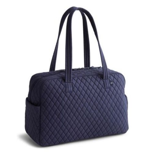 Vera Bradley Women's Outlet Cotton Weekender Travel Bag Peacoat