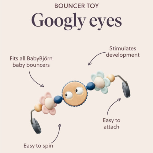 BabyBjörn Toy for Bouncer – Googly eyes