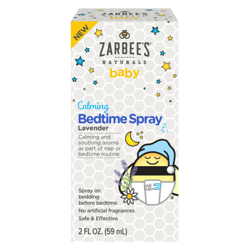Zarbee's Baby Sleep Spray, Calming Bedtime Spray with Natural Lavender and Chamomile to Help Infant
Nighttime Routine, 2oz Bottle