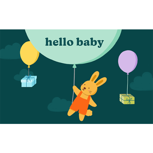 Amazon.ca: Amazon.ca Gift Card - Hello Baby Bunny Gifts & Balloons: Gift Cards