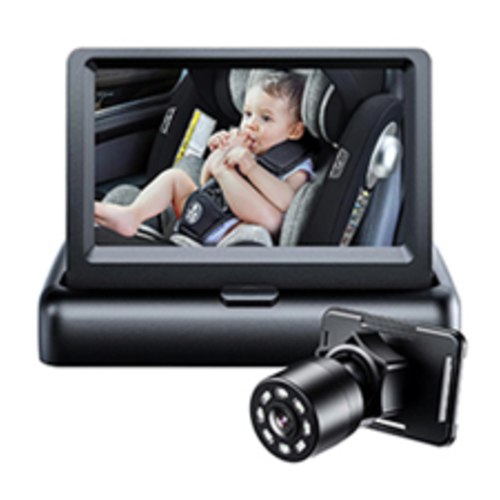 Itomoro Baby Car Mirror, View Infant in Rear Facing Seat with Wide Crystal Clear View,USB Easy Install baby car monitor 1080p - with USB