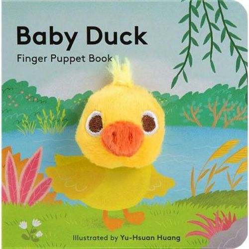 Baby Duck: Finger Puppet Book - (baby Animal Finger Puppets) By Chronicle Books (board Book)