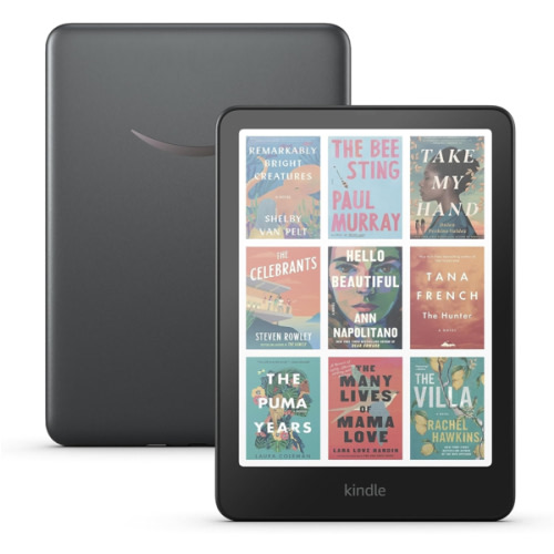 Introducing Amazon Kindle Colorsoft Signature Edition (32 GB) – With color display, auto-adjusting front light, wireless charging, and long battery life - Metallic Black
