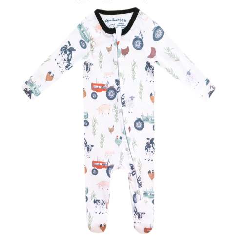 Zip-Up Footie Pajama - Jo
