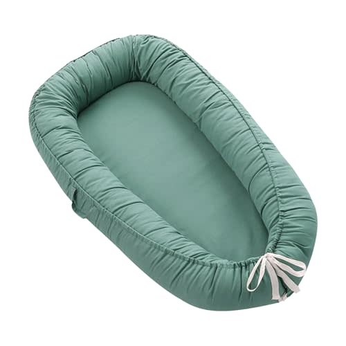 Baby Lounger for Newborn, Portable Infant Nest for 0-24 Months, Soft Breathable Co Sleeper for Bed & Floor, Infant Lounger Baby Essentials for Travel and Home