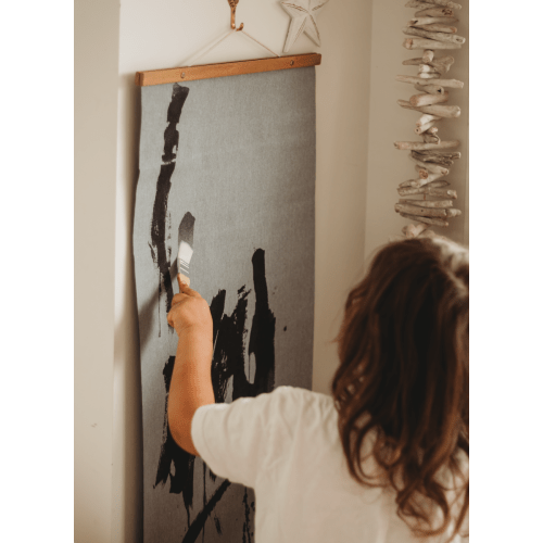 Magic Canvas & Brush Set: Paint with just water!