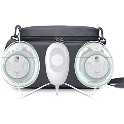 Elvie Stride Plus- Hospital-Grade App-Controlled Breast Pump | Hands-Free Wearable Ultra-Quiet Electric Breast Pump