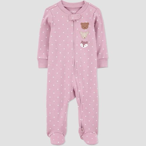 Carter's Just One You® Baby Girls' Forest Friends Sleep N' Play - Pink