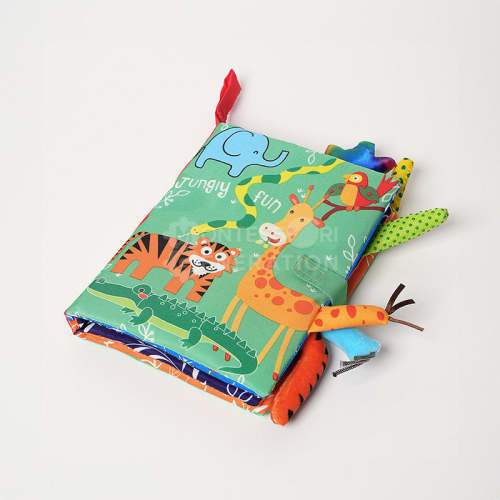 Buy Montessori Baby Soft Sensory Book Online I Montessori Generation