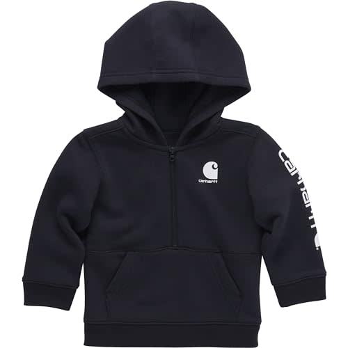 Carhartt Kid's CA6273 Long-Sleeve Half-Zip Sweatshirt - Boys