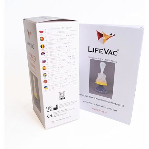 LifeVac Home Kit - Portable Emergency Airway Suction Device for Children