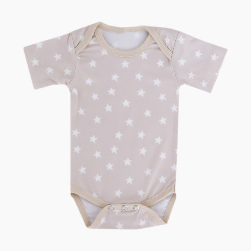 Copper Pearl Printed Short Sleeve Bodysuit - Twinkle, Newborn