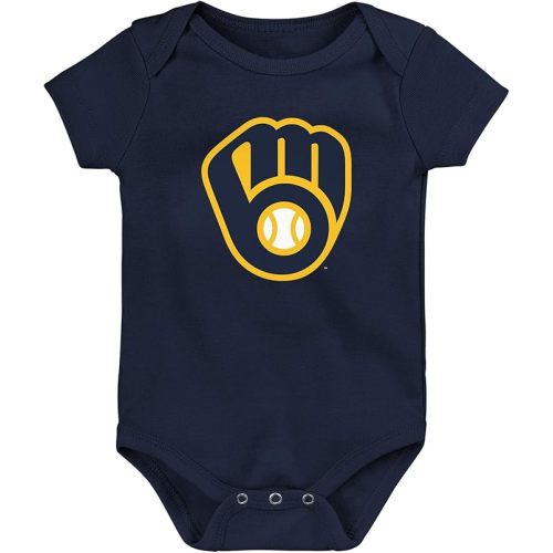 Outerstuff MLB Newborn & Infants 0-24 Months Official Primary Logo Creeper Bodysuit Romper