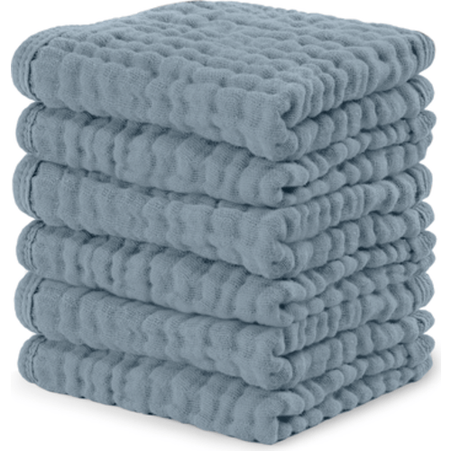Muslin Washcloths - Pack of 6