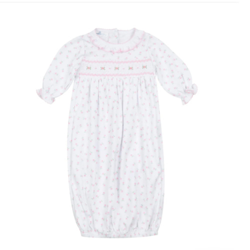 Juliette&#39;s Classics Smocked Gathered Gown
