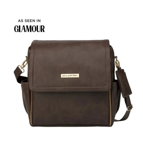 Boxy Backpack in Saddle