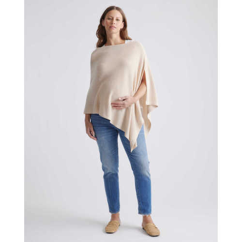 Lightweight Cotton Cashmere Nursing Shawl