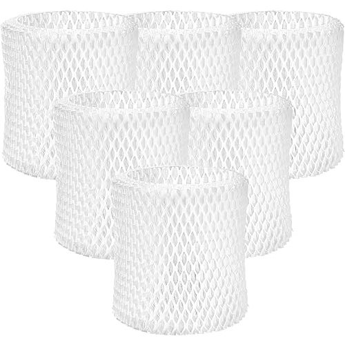 DerBlue 6 Pack Humidifier Replacement Filter Compatible with Canopy Bedside Humidifier and Nursery Humidifier,Wood Pulp & Paper Filter