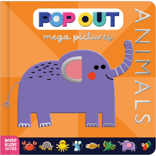 Pop Out Mega Pictures Animals | Powell's Books