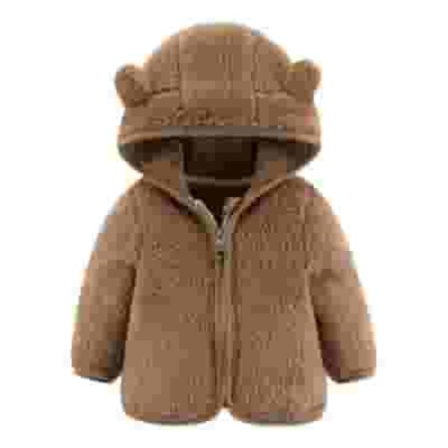 Ketyyh-chn99 Boy Clothes Fall Fashion Coat Little Kids Toddler Baseball Jackets Boy Girl Jacket Unisex Baby Causal Baseball Bomber Jackets Coffee,0-6 Months