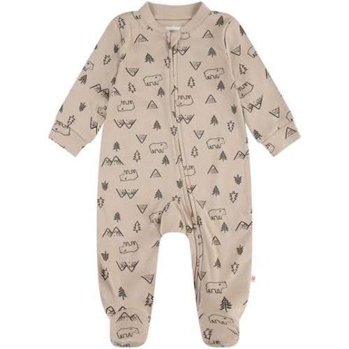 Huggies Unisex Baby Printed Footed Coverall