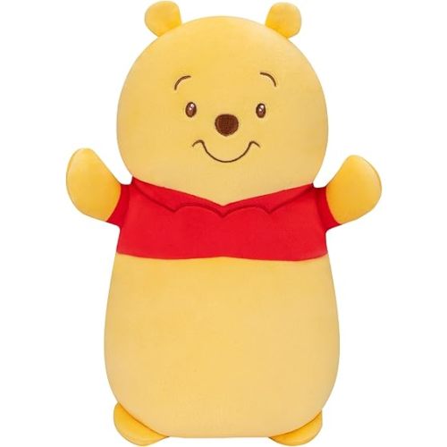 Squishmallows Disney Original 10-Inch Winnie The Pooh HugMees - Medium-Sized Ultrasoft Official Jazwares Plush