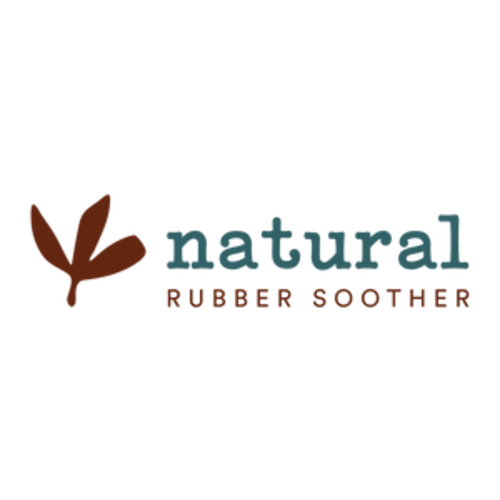 Twin Round Natural Rubber Soother | Dummy in Reusable Case – naturalrubbersoother