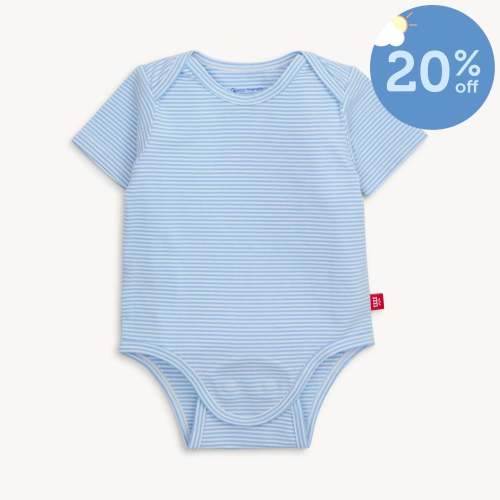 candy stripe yarn dye cloudstretch™ magnetic tiny tornado bodysuit – Magnetic Me