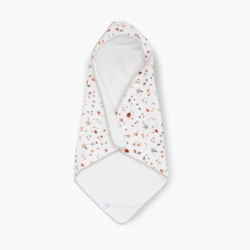Little Unicorn Cotton Muslin & Terry Infant Hooded Towel - Mushrooms