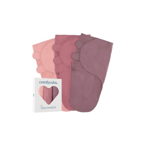 Easy Swaddle Blankets - Pack of 3, Small/Medium