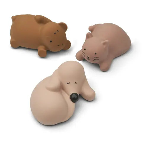 Liewood - Nori Bath Toys - Set of 3 - Pink | Smallable