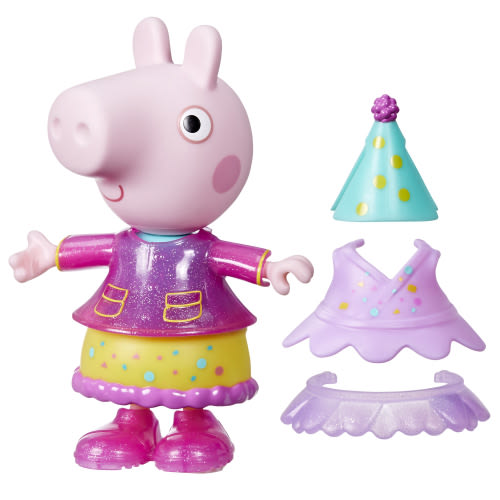 Peppa Pig Toys Celebration Dress-Up 6” Fashion Doll Preschool Toys Ages 3+