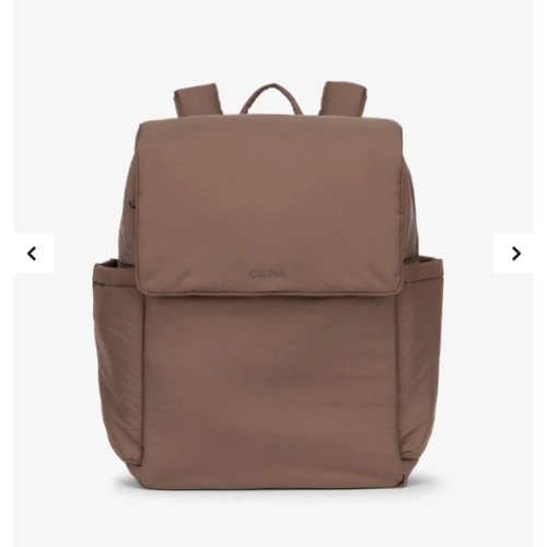 Diaper Backpack with Laptop Sleeve - HAZELNUT