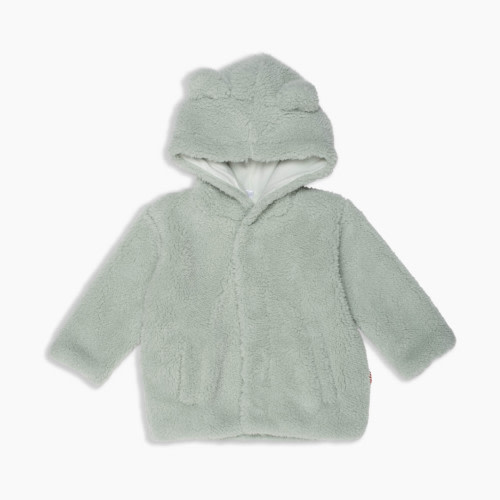 Magnetic Me Fleece Jacket - Sage, 0-6 M