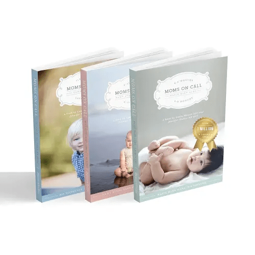 Moms on Call 3 Book Bundle | Basic Baby Care, Next Steps Baby Care, & Toddler Book 0 Months-4 Years | Parenting Set