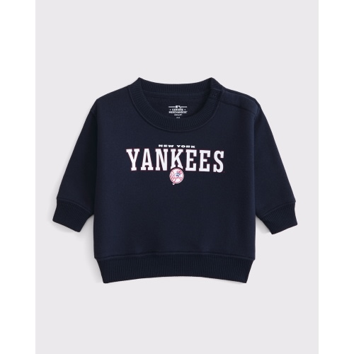 baby new york yankees graphic crew sweatshirt